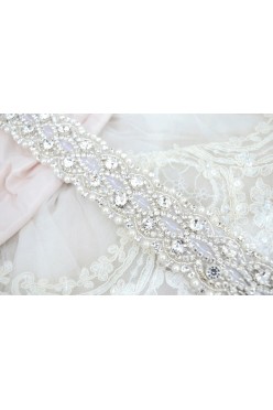 Pas do sukni ślubnej Martina Crystal & Pearl Bridal Couture