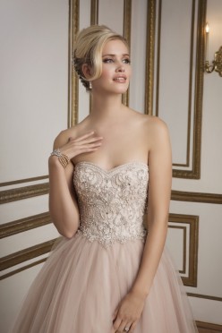 Suknia Justin Alexander 8847 Sorbet/Silver us10