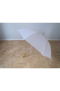 Parasol biały ślubny