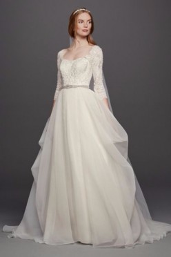 Suknia OLEG CASSINI z David's Bridal r. 38