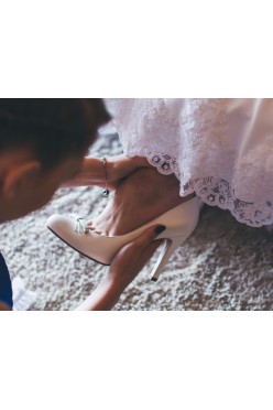 buty ślubne Unisa 38,5 Svarovski