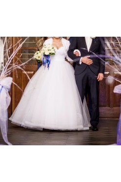 suknia ślubna princessa/ księżniczka + dwa welony gratis