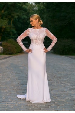 Suknia Ślubna model Tess, projekt Viola Piekut