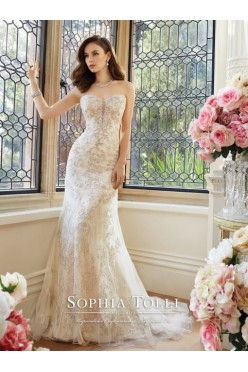 Suknia ślubna Sophia Tolli Y11639 ivory rozm.36