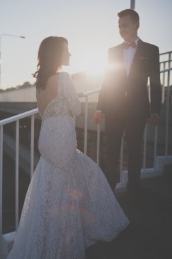 Piękna suknia ślubna moonlight ivory-rose rozm.38