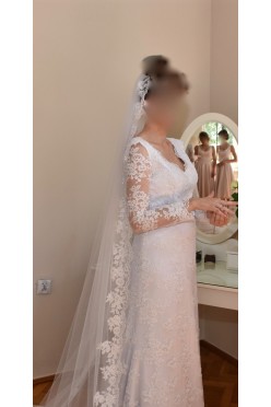 suknia ślubna z koronki