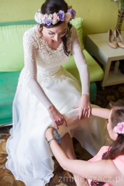 Suknia Ślubna w stylu rustykalnym