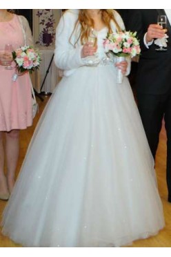 suknia ślubna księżniczka/princess+GRATISY