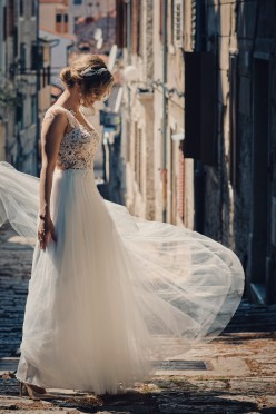 Zjawiskowa suknia ślubna Madonna model Telimena rozmiar XS/S