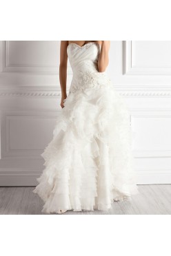 Suknia ślubna hiszpanka długa/krótka 2 w 1,welon gratis.