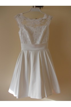 śliczna koronkowa sukienka - ślub cywilny / poprawiny