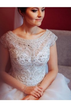 Suknia ślubna, moja perełka