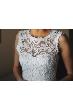 Przepiękna suknia gipiura, tiul