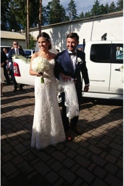 Sprzedam suknie Justin Alexander 9862 rozmiar 34/36