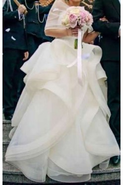 Suknia ślubna- Falbany- Kolekcja 2017