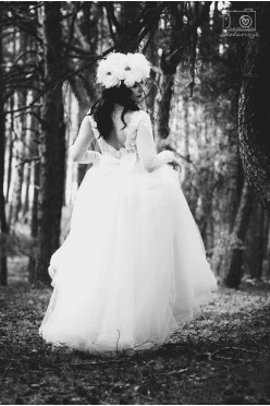 Suknia ślubna, biała rozmiar 38 M