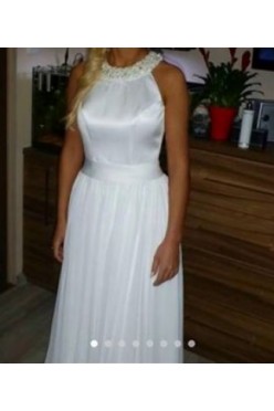 Suknia ślubna plus sukienka dla córki