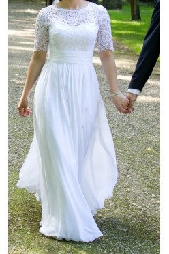 Suknia ślubna dla niskiej Panny Młodej