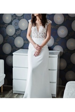 SUKNIA BOHO STYLE 2W1 KORONKA AGNIESZKA ŚWIATŁY DEBORA