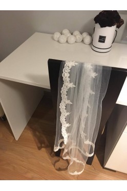 Sprzedam welon z koronką Amy Love Bridal
