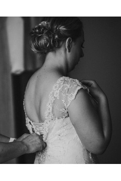 Suknia ślubna własnego projektu