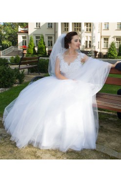 Śliczna Suknia ślubna !! koronkowa princeska 2016