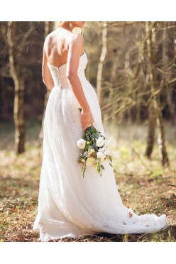 Romantyczna suknia ślubna