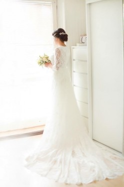 Suknia ślubna salon SPOSA model 2017 suknia + tren