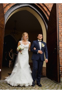 Wymarzona koronkowa suknia ślubna