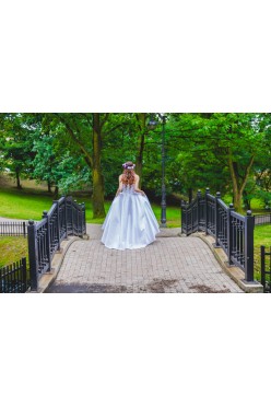 Suknia ślubna XS, S elegancka bez przepychu 2017