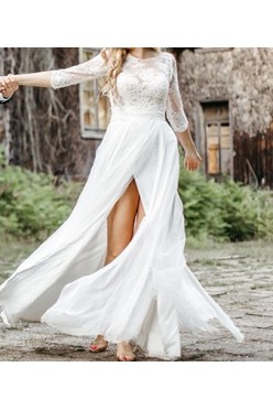 Suknia ślubna 176 cm + 8 cm obcas Kolekcja Wings