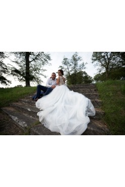 Suknia ślubna odkryte plecy wyjątkowa pardyka toruń