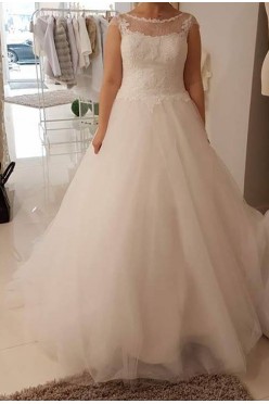 Suknia litera A - Riviera (Monica Loretti 2017)  36 38 40