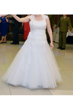 Suknia ślubna regulowana 42/44