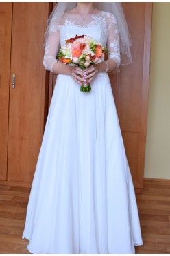 piękna suknia ślubna - MS MODA Yolanda