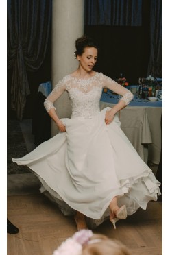 Zjawiskowa Suknia Ślubna, kolekcja 2017, roz.34/36