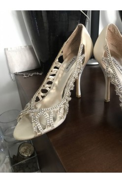 Buty slubna Dune - kolor szampanski