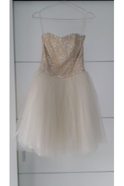 Sukienka tiulowa, ślub, poprawiny