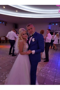 Romantyczna suknia ślubna La Petra Agata