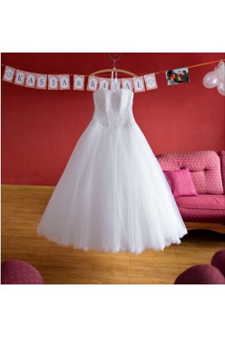 Wyjątkowa suknia ślubna Princesska r. 36/38 164 + 6 cm obcas