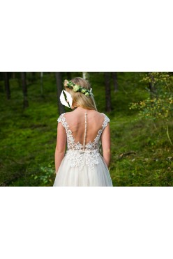 Cudowna suknia ślubna Papillio