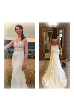 Suknia Ślubna rozm. 34/36 Tina Valerdi- Milana 2017