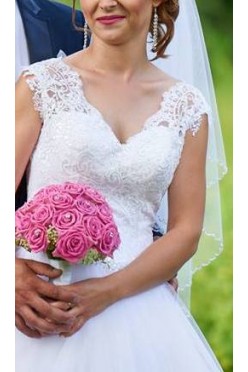 Piękna suknia ślubna Afrodyta