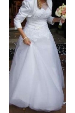 Suknia ślubna 40 + bolerko