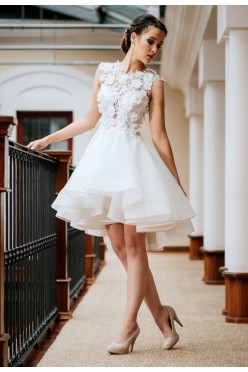 Śliczna suknia ślubna IGAR 1712 EUPHORIA 2017 + pareo (2w1)