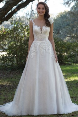 Suknia Sweetheart 6166 w kolorze sand/ivory/nude rozm.38