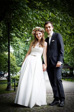 Suknia ślubna LANOCCO- Papa Michel, roz. 38 (36)