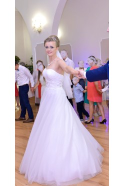 Suknia ślubna princessa Sincerity 3857 kolor ivory r. 38-40
