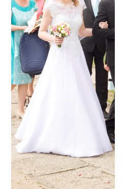 sprzedam śliczną suknię rozm. 36-38