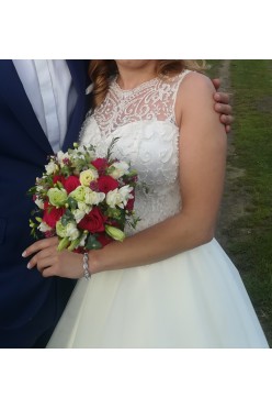 Suknia ślubna koronkowa Diana 2017